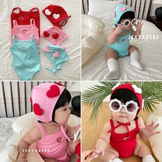 재야 마이미미 수영복(모자세트) 아기 유아 수영복 여름신상 여름아기옷