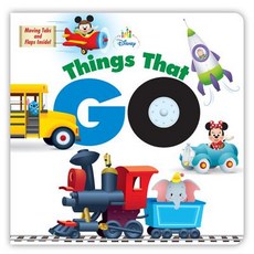Disney: Baby Things That Go Board Books, Disney Press, English, 9781368037044