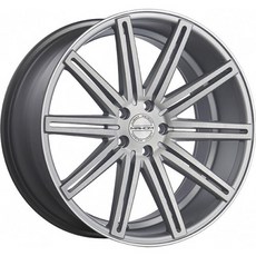 【FK鋁圈】20吋 5/120 MH06 銀底面車髮絲紋鋁圈，提升操控性能與燃油效率, 1個