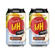 갈아만든배 저칼로리 340ml 6캔, 6개