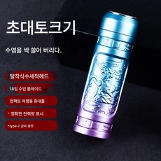 미니 전기 면도기 충전식 남성 차량용 면도기 물세탁 가능 휴대용 면도기, 두 가지 색상, 하나