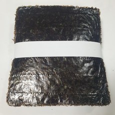 웰빙미래 완도산 청김 파래김 햇김 100장 한속 과메기김 꼬마김밥용 파래와 재래김이 혼합된원초, 1개, 200g