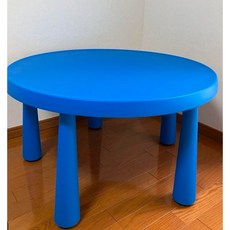 IKEA MAMMUT 兒童桌 - 幼兒圓桌 寶寶學習桌 寫字桌 玩具桌 戶外桌 書桌 遊戲桌, 1個