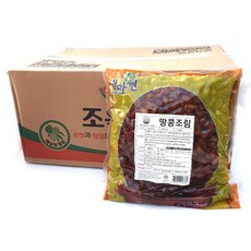 새마원 국내제조 땅콩조림 업소용 땅콩자반 마른반찬, 6개, 2kg