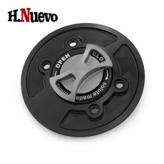 오토바이 액세서리 BMW S1000RR S1000R 용 키리스 퀵릴리즈 CNC 알루미늄 탱크 연료 캡 가스 커버 2010- 2024, [01] 회색