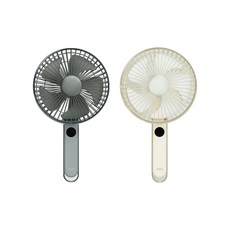 한경희 접이식 핸디선풍기 무선 휴대용 탁상용 선풍기 BLDC 빅팬, 스페이스그레이, HF-B90F