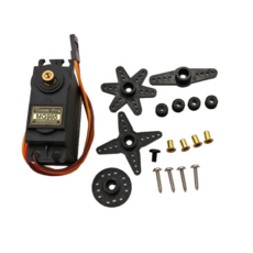 아두이노 MG995 MG995R 360도 풀 메탈 서보모터, 1개