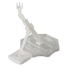 鋼彈模型通用透明支架 Action Base (適用 MG/HG/RG 1/100 1/144), 透明(免螺絲), 1個