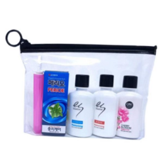 욕실용품 여행용 단체선물 샴푸 린스 바디워시 치약 칫솔 H호