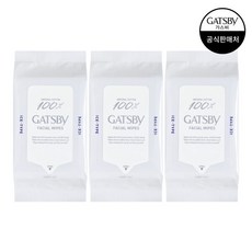 훼이셜 페이퍼 아이스 타입 대용량 42매 x3팩, 182.5g, 3개