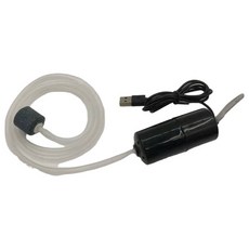 USB增氧泵 靜音打氣機 水族打氣機 增氧機 魚缸打氣幫浦 活蝦增氧機 釣魚打氣機, 1, 1個, 單孔