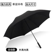 自動長柄雨傘雙人超大號雙層加固加厚結實男士抗風暴雨迎賓專用傘 副廠商品