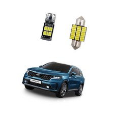 기아 쏘렌토 4세대 LED실내등 램프 글로브박스 높은밝기, 중앙실내등(31mm/1)*썬루프형제외