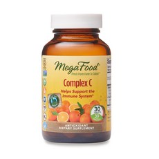 MegaFood 綜合維他命C咀嚼錠, 1個, 30 件