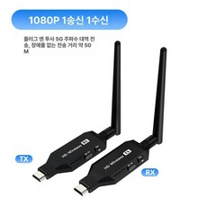 hdmi 송수신기 무선 리피터 전송기 송신기 세트 HD 비디오 영상 연결, A. 무선 50m 1송신기+1수신기(기본), 1개