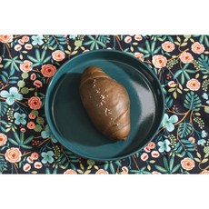 [유니온트리] 통버터 먹물 알프스 소금빵 생지 70g, 10개