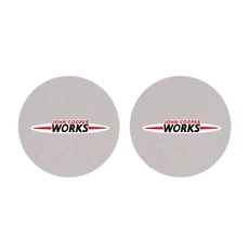 미니 쿠퍼 JCW 워크스 F54 F55 F56 F57 F60 R50 R52 R53 R55 R56 R57용 2개 자동차 물컵 홀더 미끄럼 방지, 03 Gray-For Works