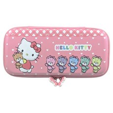 ALLONE 遊戲用EVA彩色收納包 Hello Kitty, 1個, 粉紅色, ALG-NSUSEP