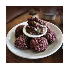 (팥떡 24개) 제주도 오메기떡 맛집 개별포장 60g 영양 떡