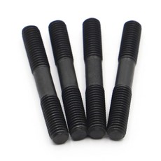 M8 M10 M12 등급 8 8 탄소강 막대 이중 나사 나사 스터드 나사 막대 스터드 볼트 GB901