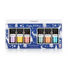 Tisserand 聖誕假期精油禮盒 HAPPY HOLIDAYS 9ml*6 聖誕限量版 交換禮物, 1個
