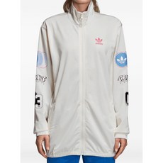 아디다스 스타디움 레이싱 "초크 화이트/레드/블루" 트랙재킷