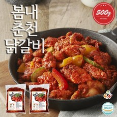 봄내푸드 봄내춘천닭갈비 500g, 2개
