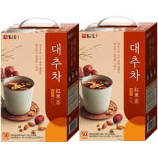 담터 대추차플러스, 15g, 2개입, 50개