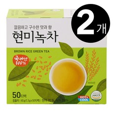 다농원 현미녹차 50T 2개, 1.3g, 50개입