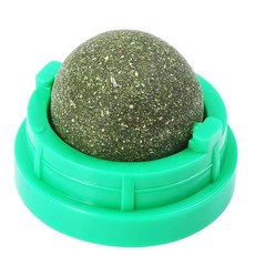 DFMEI 貓薄荷球貓玩具自嗨磨牙逗貓神器棒棒糖舔樂逗貓棒耐咬貓咪玩具, 1個, 貓薄荷球【單顆】