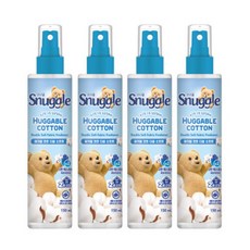 스너글 섬유탈취제 섬유향수 허거블 코튼 더블 소프트 150ml 5개