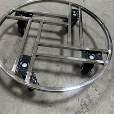 대형 화분 받침대 바퀴 분재 원형 홈가드닝 이동식, 1개, 지름 30cm 두꺼운