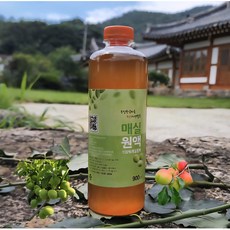 조성한옥 매실액기스 홍매실원액 매실청효소 3년숙성 [원산지:국산(전라남도 보성군)], 1개, 900ml