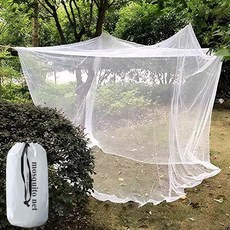야외 캠핑 모기장 피크닉 여행을 위한 보관 가방이 있는 대형 메쉬 방충망노오프닝 79인치 x79인치 x7인치, 1_No-opening