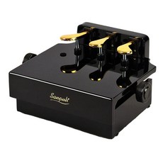 피아노 보조페달 높이조절 발판 교육용 보조 발받침대 레슨, 4. 글로시 화이트