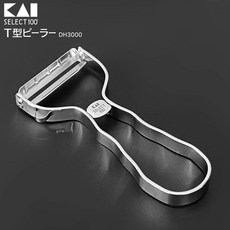 貝印 KAI SELECT100 T型不鏽鋼削皮刀, 1個
