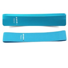 저항밴드 링 헤비듀티 피트니스 운동 다리 요가, 1개, 호수 블루 20kg 62.5cm 피로방지
