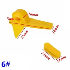 20개 타이어 체인저 기계 나일론 마운트 분리 헤드 삽입 림 보호기 키트 새 제품, 01 빠른  Mainland, 03 6
