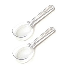 아이스크림스푼(소) 벌크포장 8.5cm, 1000개입, 1개, 투명