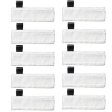 솔리템 카처 Karcher 스팀청소기 SC1 SC2 SC3 SC4 SC5 호환 물걸레, 10개, 스팀패드