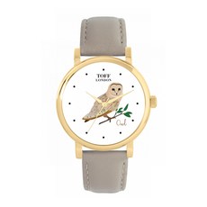 Toff London 토프 런던 TLWS-83524 여성용 올빼미 새 시계 643588