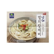 (매장정품) 코스트코 면사랑 남해 멸치칼제비 180Gx6 232715, (매장정품) 코스트코 면사랑 남해 멸치칼제비 180Gx, 180g, 1