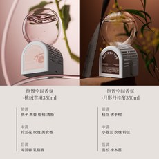 EVERSHINE 倒置空間香氛, 1個, 【廁所 客廳】桃絨雪境 月影丹桂酊