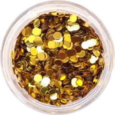 네일쎈 네일아트 원형스팽글글리터 2MM 네일글리터, 1개, K-20 K/GOLD