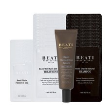 비에티 실크 리턴 트리트먼트 휴대용 일회용 파우치세트 내추럴샴푸 헤어오일 8ml 20개 3ml 10개 20ml 1개, 1세트