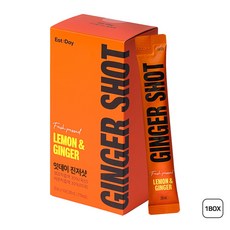잇데이 진저샷 스틱 커피대용 레몬 생강 강황 커큐민 건강주스, 20ml, 14개