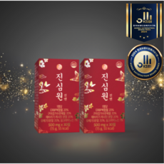 진앤 진심원 레시틴 오메가3 구아검 가수분해물 실크펩타이드 erbp 복합물, 2개, 30정