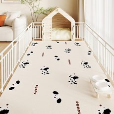 대형 애견 미끄럼 방지 매트 방수 강아지 매트 가죽 패드, 1개, A