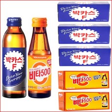 박카스F(120mlx30병) + 비타500(100mlx20병), 50개, 120mL, 100mL