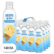 Deeps 춘식이 천연 미네랄 해양심층수, 500ml, 140개